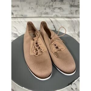 Cole Haan Womens 10.5B Original‎ Grand Oxfords Pink Knit Glitter Shoes W17156